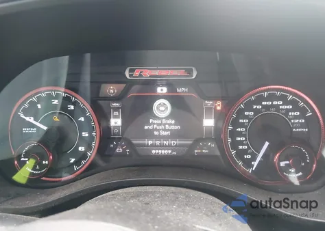 2019 Ram 1500 Rebel 4X4 6'4 Box из США, поврежденный, VIN 1C6SRFET6KN869638